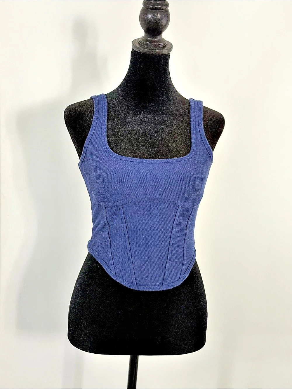 Victoria’s Secret PINK Corset-Style Blue Small